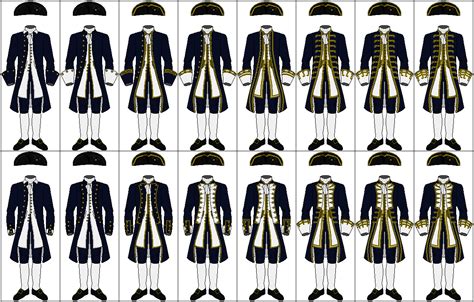 18th century british naval ranks.